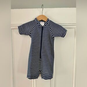 Hanna Andersson Rash Guard Swimsuit.